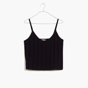 Madewell Ribbed Sweater-Knit Anytime Cami Top